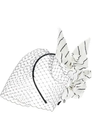 Le Mont St Michel Clementine sequin-embellished veil