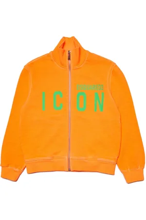 Dsquared2 Icon logo-print zip-up sweatshirt