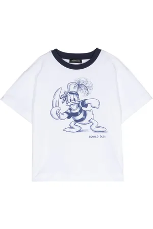 MONNALISA Donald Duck-print T-shirt