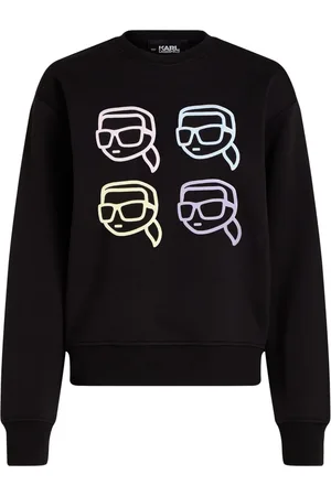 Karl Lagerfeld Ikon Outline organic-cotton sweatshirt