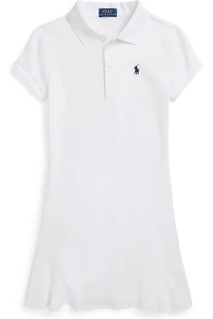 Ralph Lauren Logo-embroidered polo dress