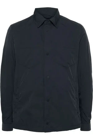 HERNO Multi-pocket press-stud shirt