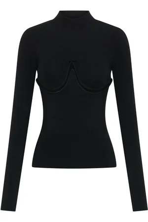 DION LEE Underwire cut-out jumper