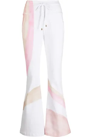 Madison.Maison X Designing Hollywood Hand-painted cotton track trousers