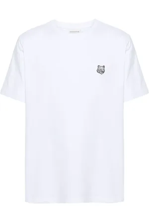 Maison Kitsuné Fox-motif cotton T-shirt