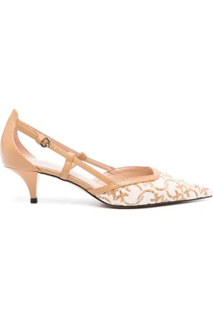 Pinko 55mm Love Birds-motif pumps