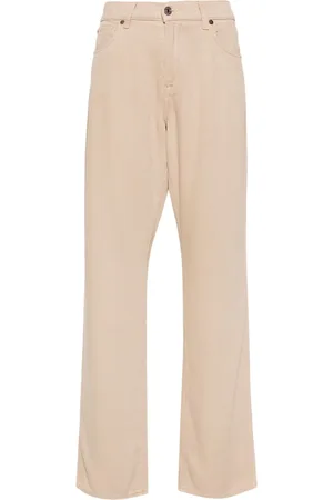 7 for all Mankind Tess high-rise straight-leg trousers