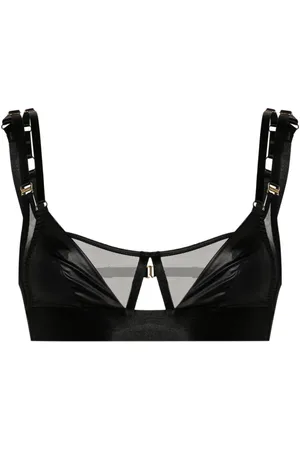 BORDELLE Vero triangle-cup satin bra
