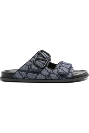 VALENTINO GARAVANI VLogo Signature denim sandals