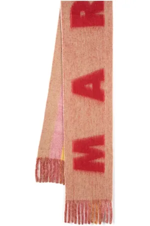 Marni Logo-jacquard scarf