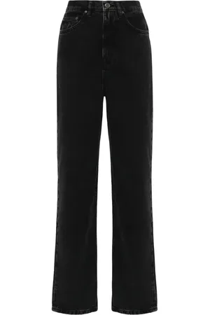 ROTATE High-rise wide-leg jeans