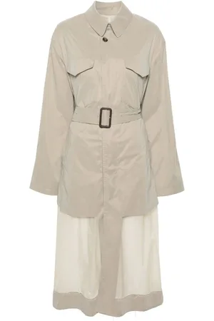 Maison Margiela Belted panelled trench coat