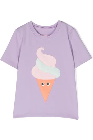 Wauw Capow by Bangbang Vacay ice cream-patch T-shirt