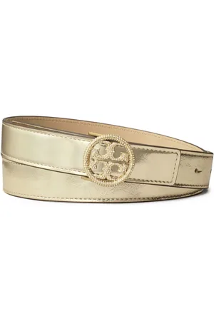 Tory Burch Miller crystal-embellished belt