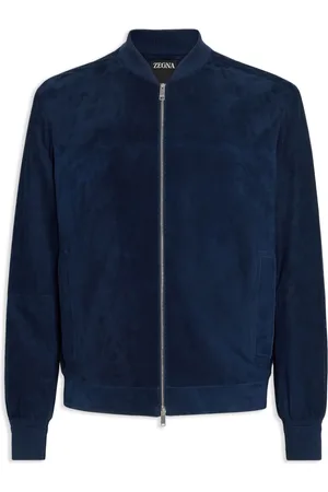 Ermenegildo Zegna Suede bomber jacket