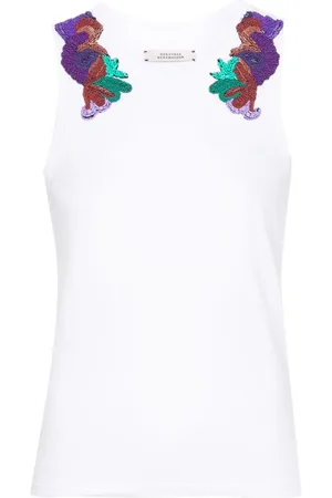 Dorothee Schumacher Bead-embroidered tank top