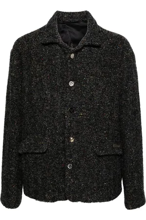 4SDESIGNS Bouclé single-breasted blazer
