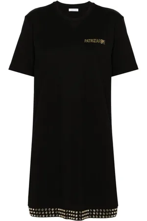 Patrizia Pepe Stud-embellishment T-shirt dress