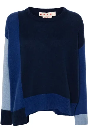 Marni Asymmetric-hem cashmere jumper