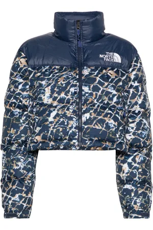 The North Face Abstract-print quilted jacket
