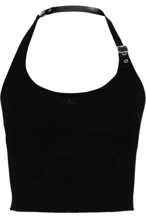 Courrèges Holistic knitted tank top