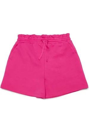 MAX&Co. Kids Logo-embroidered cotton shorts