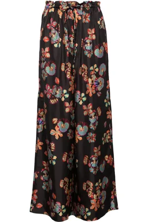 ULLA JOHNSON Sawyer high-waist wide-leg trousers
