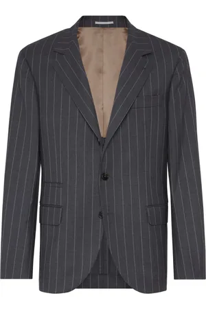 Brunello Cucinelli Chalk-Stripe wool blazer