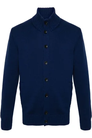 ZANONE Ribbed-knit cotton cardigan