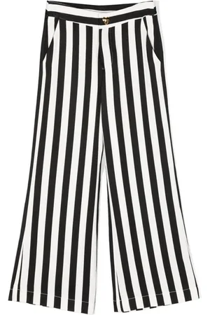Moschino Striped flared trousers