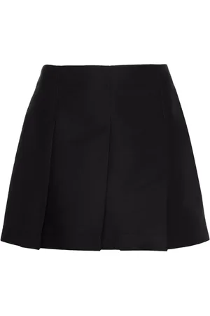 Marni Pleated cotton skirt
