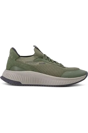 HUGO BOSS Knitted low-top sneakers