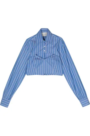 Woera Layered cropped shirt