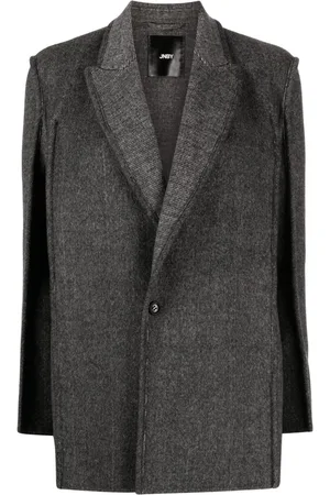 JNBY Textured wool-blend blazer