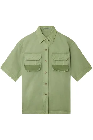 Stella McCartney Short-sleeve cotton shirt
