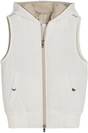 Brunello Cucinelli Quilted hooded gilet