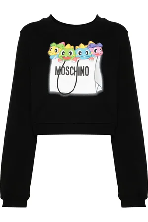 Moschino Dragon bag-print sweatshirt