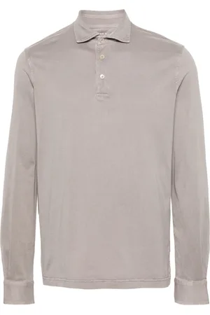 FEDELI Cotton polo shirt