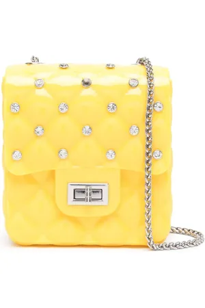 MONNALISA Crystal-embellished cross body bag