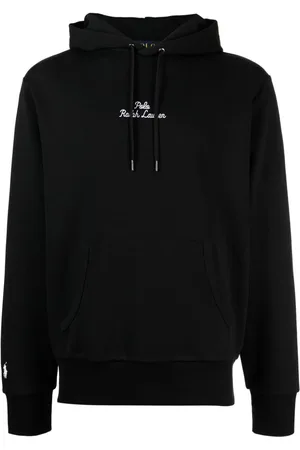 Ralph Lauren Logo-embroidered cotton-blend hoodie