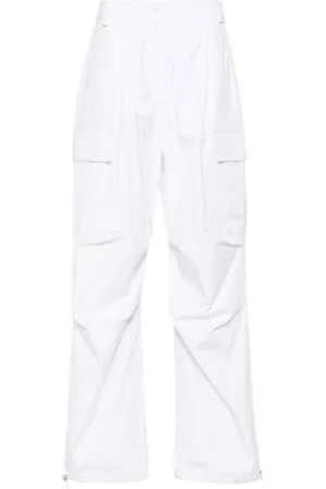 Patrizia Pepe Logo-appliqué cargo trousers