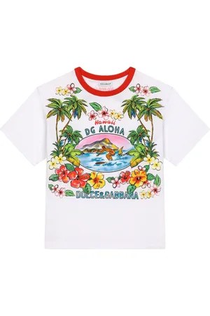 Dolce & Gabbana Painterly-print cotton T-shirt