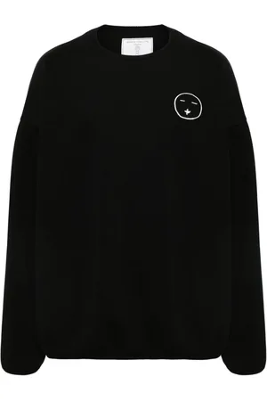 SOCIÉTÉ ANONYME Face jersey fleece sweatshirt
