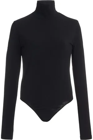 Another Tomorrow Roll-neck long-sleeve bodysuit