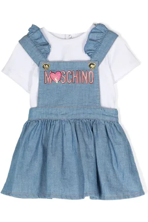 Moschino Logo-print skirt set