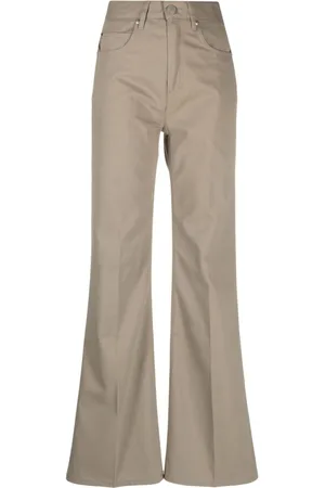 Ami High-waist flared trousers