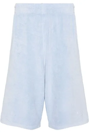 MARTINE ROSE Towelling knee-length shorts