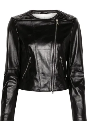 Patrizia Pepe Zip-up leather jacket