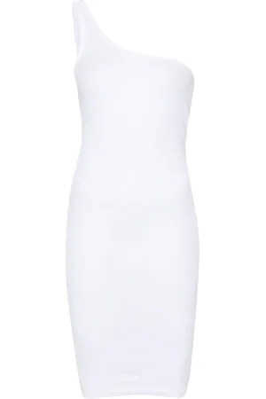 Isabel Marant Tamaki one-shoulder ribbed dress