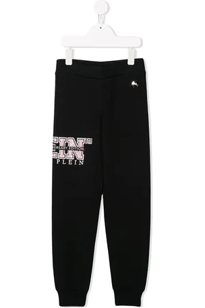 Philipp Plein Rhinestone logo track pants